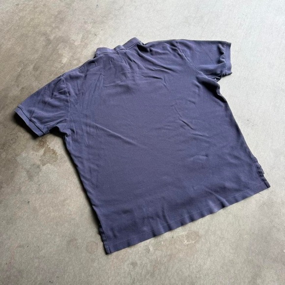 Polo Ralph Lauren Other - Polo Ralph Lauren Mens XL Navy Blue Short Sleeve Pique Polo Shirt Green Pony